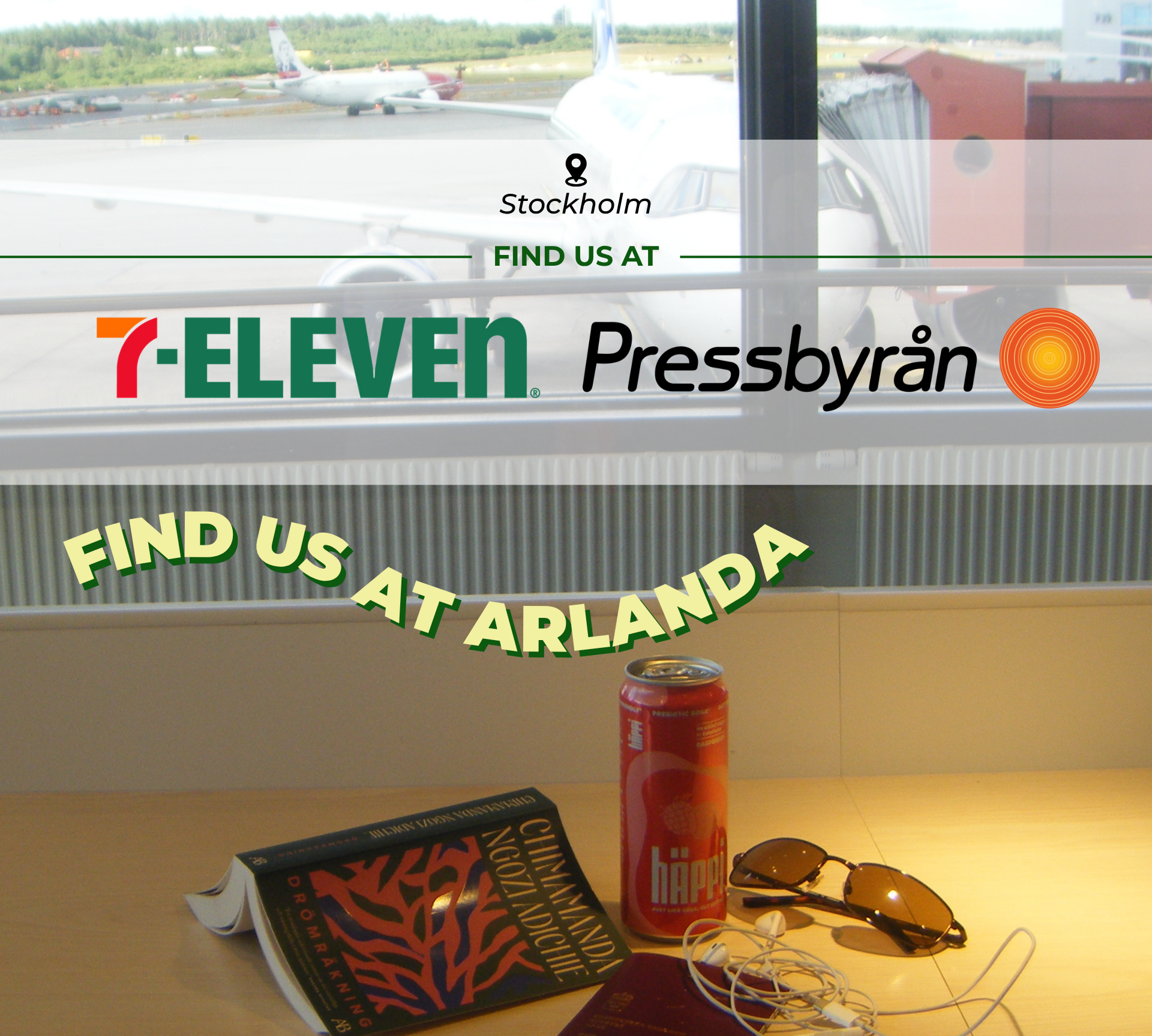 HEJHÄPPI @ ARLANDA AIRPORT