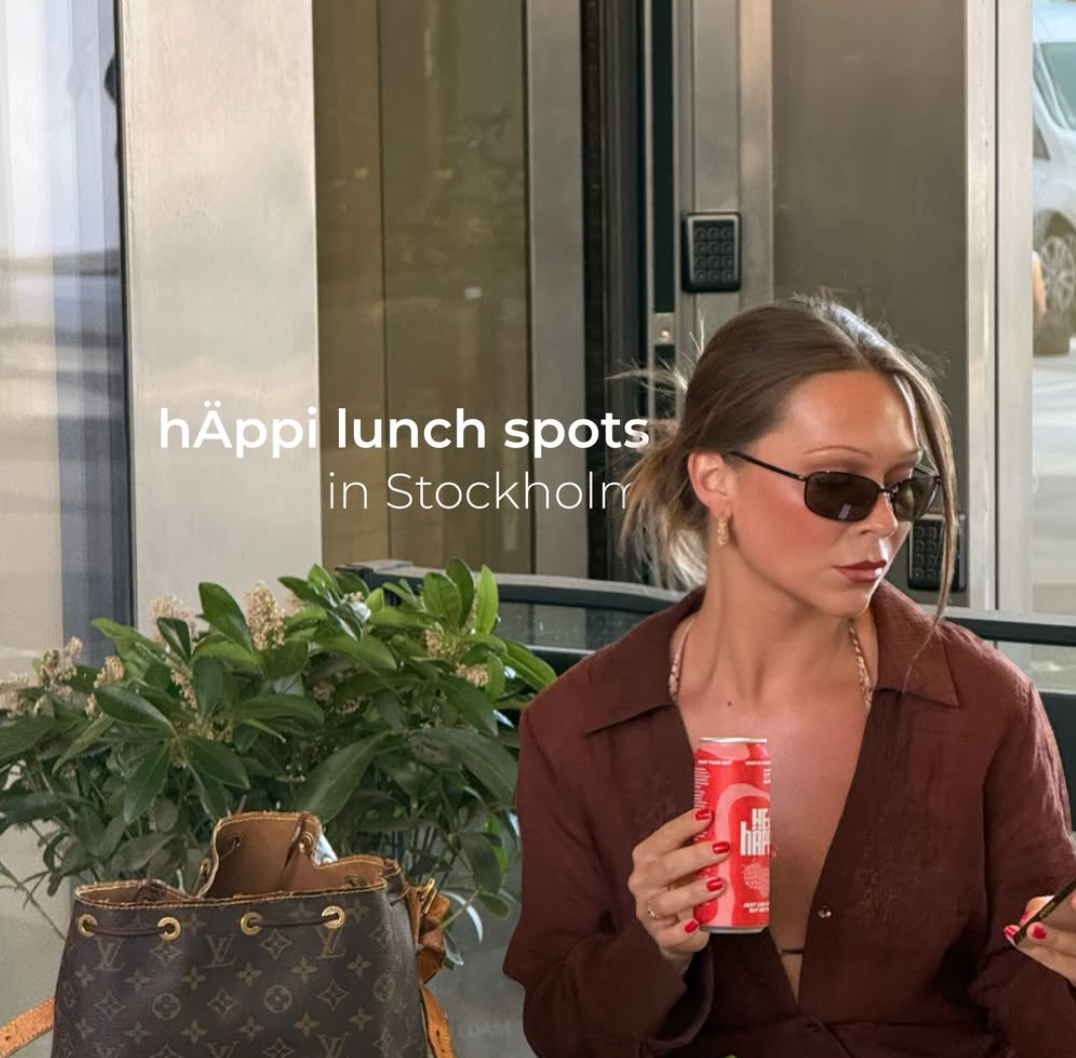 HEJHÄPPI GUIDE: LUNCH STOCKHOLM