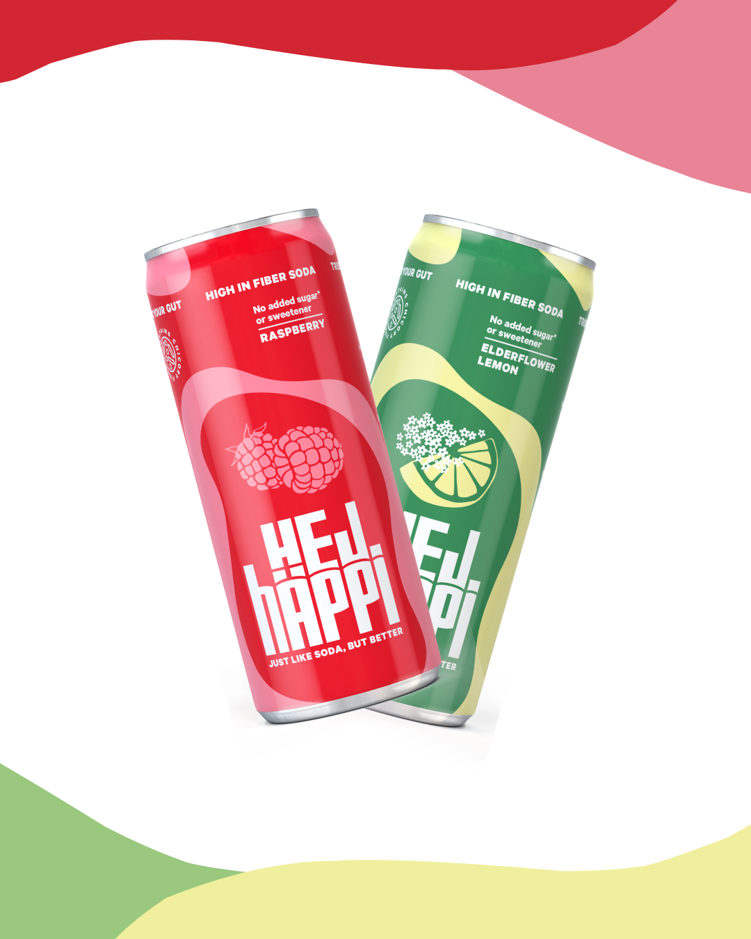 Gemischte 24er-Packung (Himbeere & Holunderblüte/Zitrone)